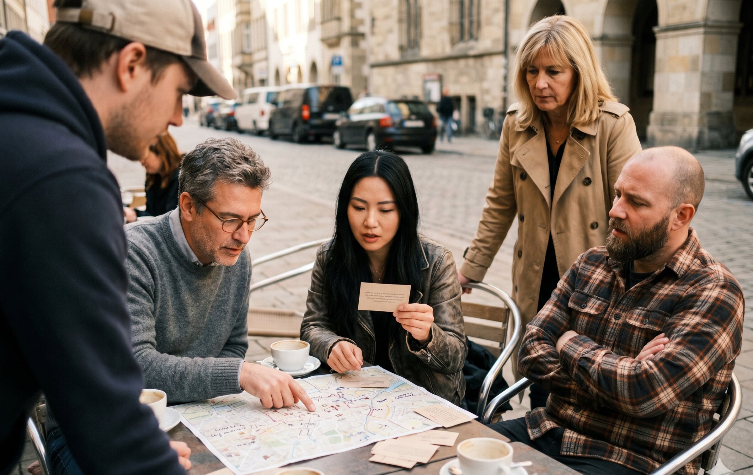 Crime Escape Challenge: collect clues during the team event